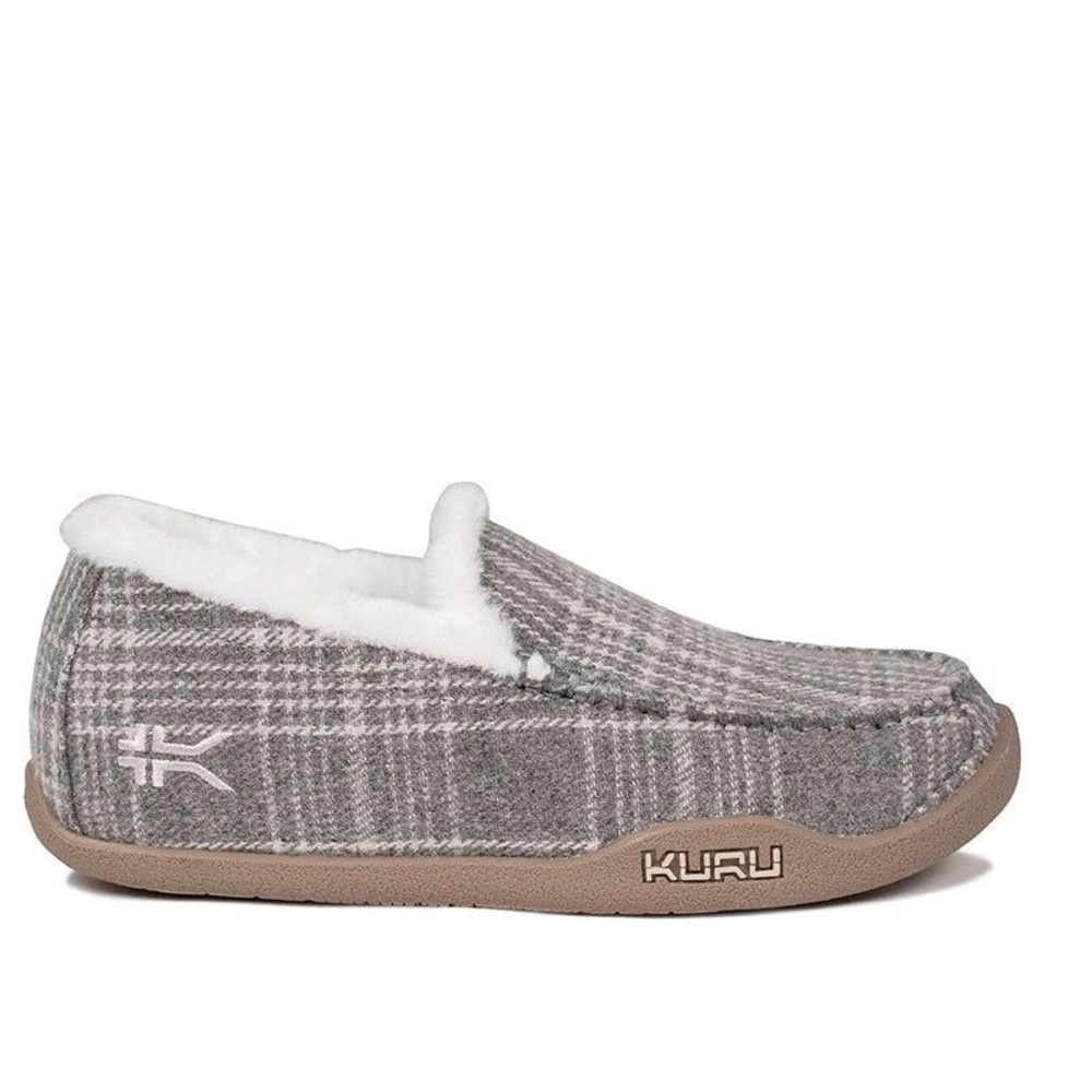 KURU Women’s Loft Gray Slippers Size 8 Orthopedic Shoes